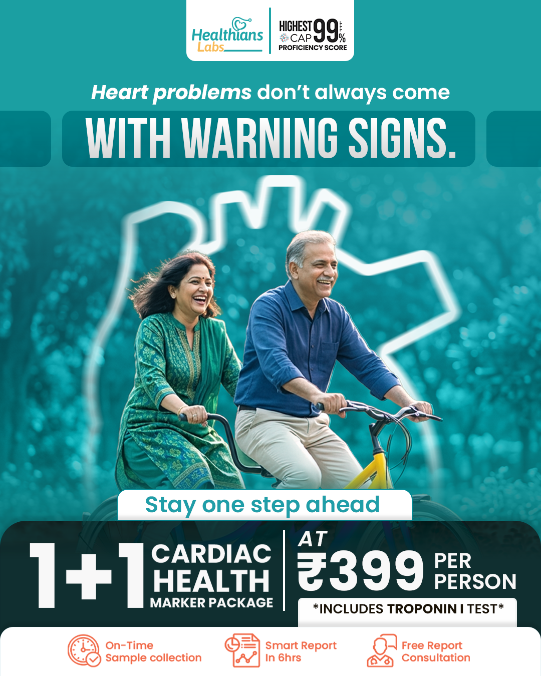 Healthians Facebook ad