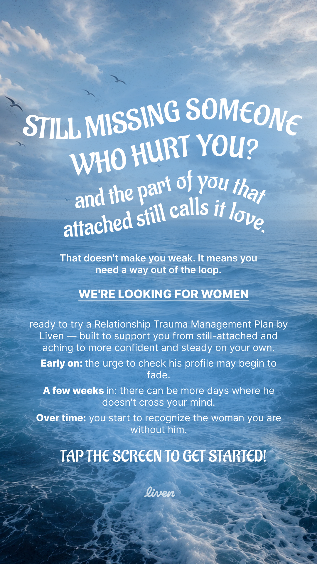Grace Knight Facebook ad: Childhood Trauma Test