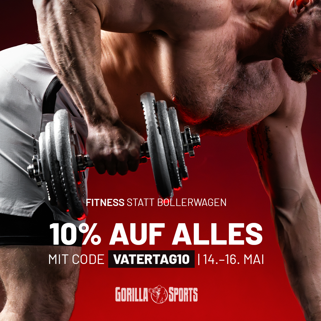 GORILLA SPORTS Facebook ad from May 13, 2026