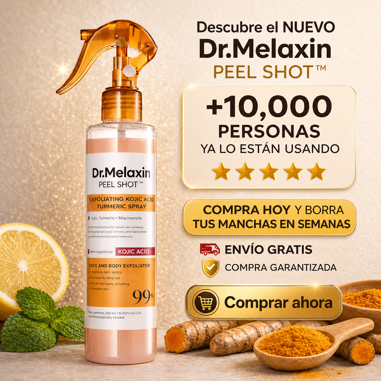 Multishop EC Facebook ad: Aclara, renueva y luce segura