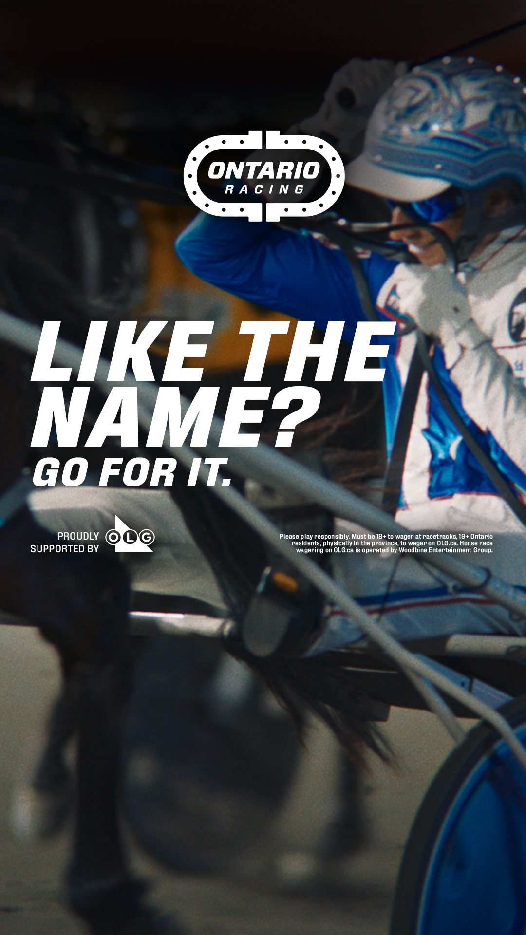 Ontario Racing Facebook ad