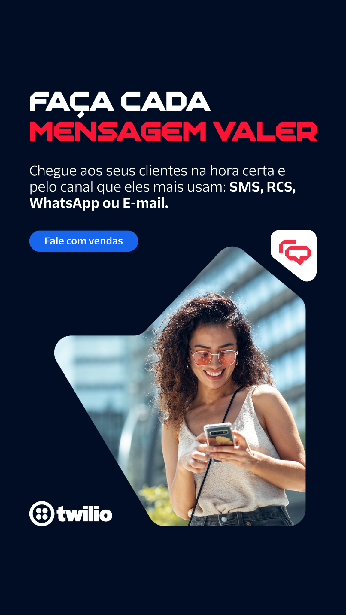 Twilio Facebook ad