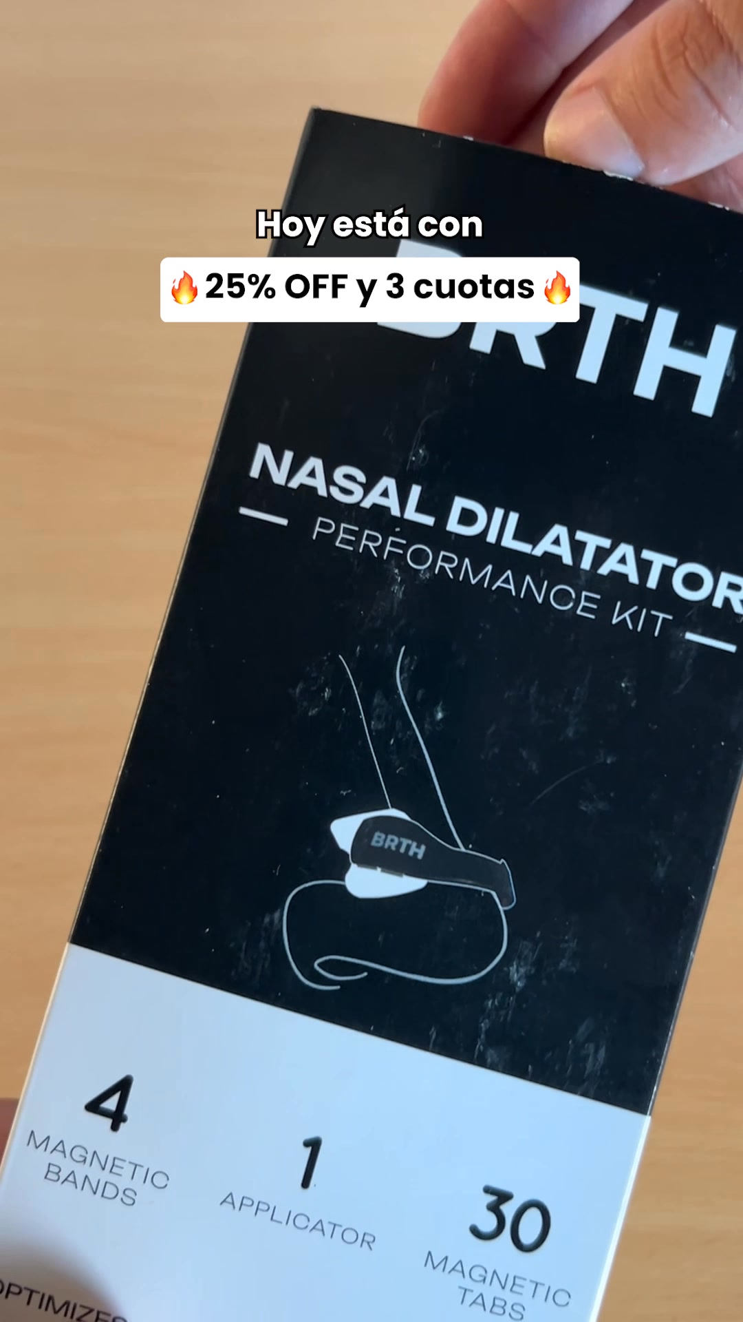 BRTH Argentina Facebook ad: Mejorá exponencialmente tu calidad de sueño