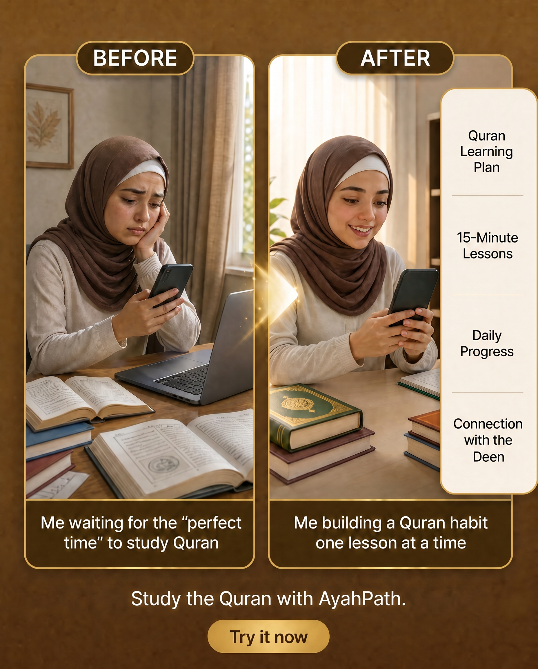 Imam Advice Daily Facebook ad