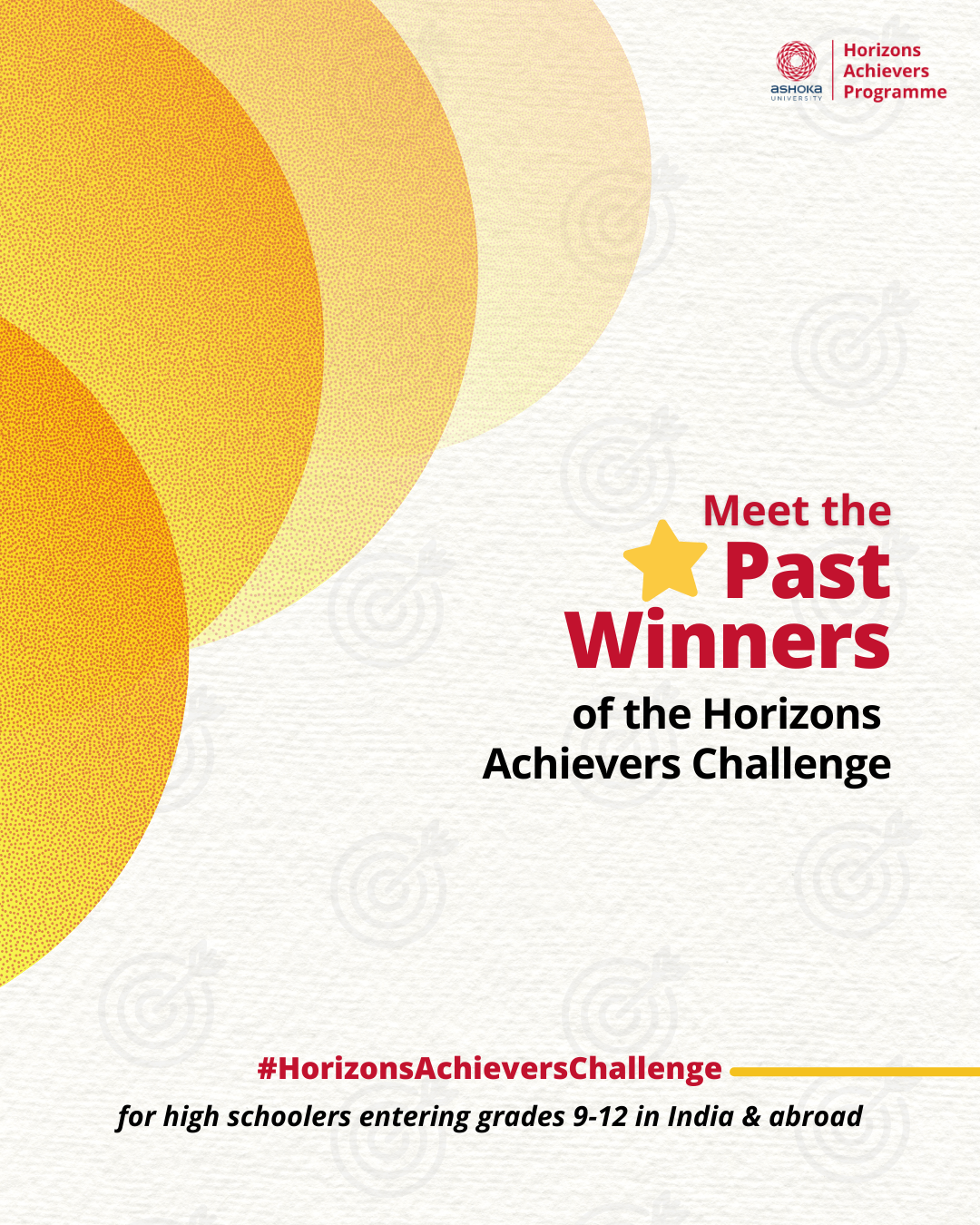 Ashoka Horizons Achievers Programme Facebook ad: You can remember a five year old meme…