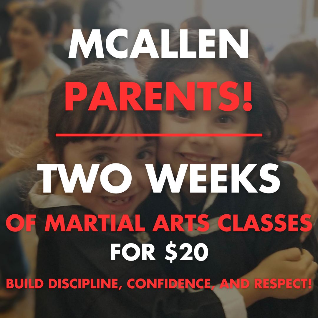 McAllen Family Martial Arts Academy Facebook ad from Mar 22, 2026