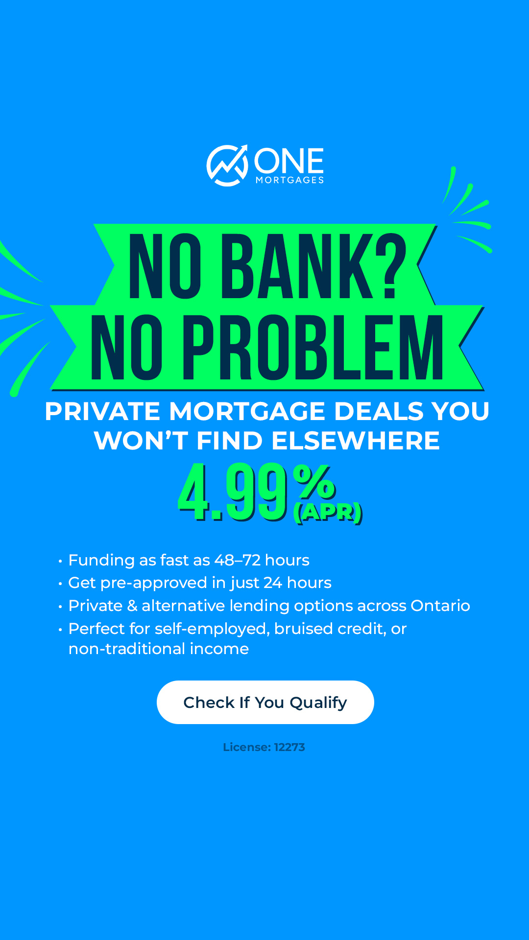 One Mortgages Facebook ad from Aug 1, 2025
