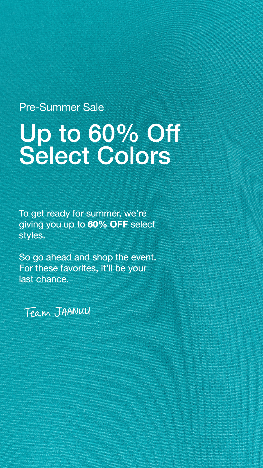 Jaanuu Facebook ad