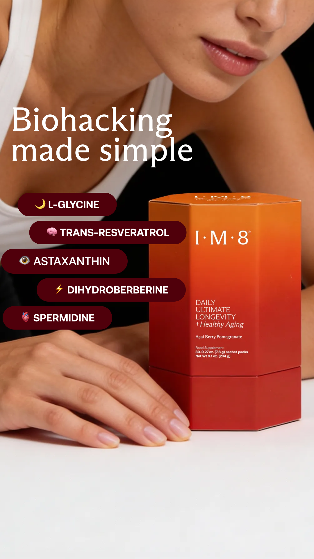 IM8 Global Facebook ad