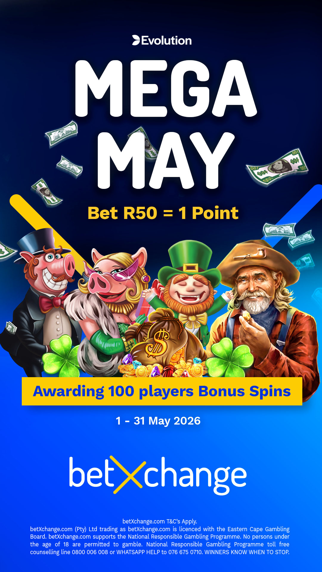 BetXchange South Africa Facebook ad