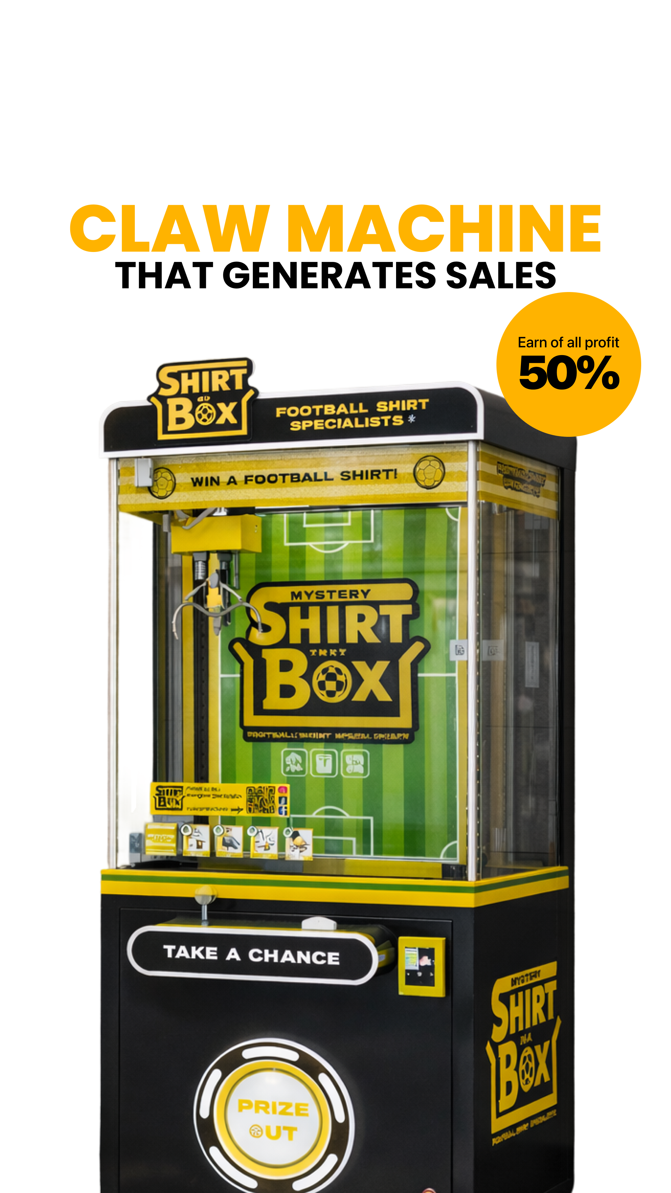 Mystery Shirt in a Box Facebook ad