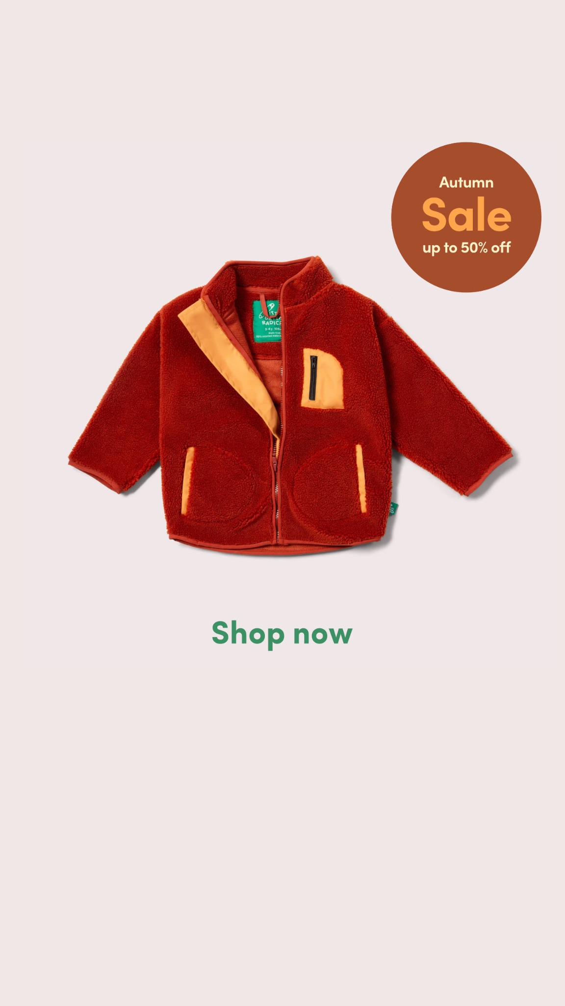 Little Green Radicals Facebook ad: New Collection