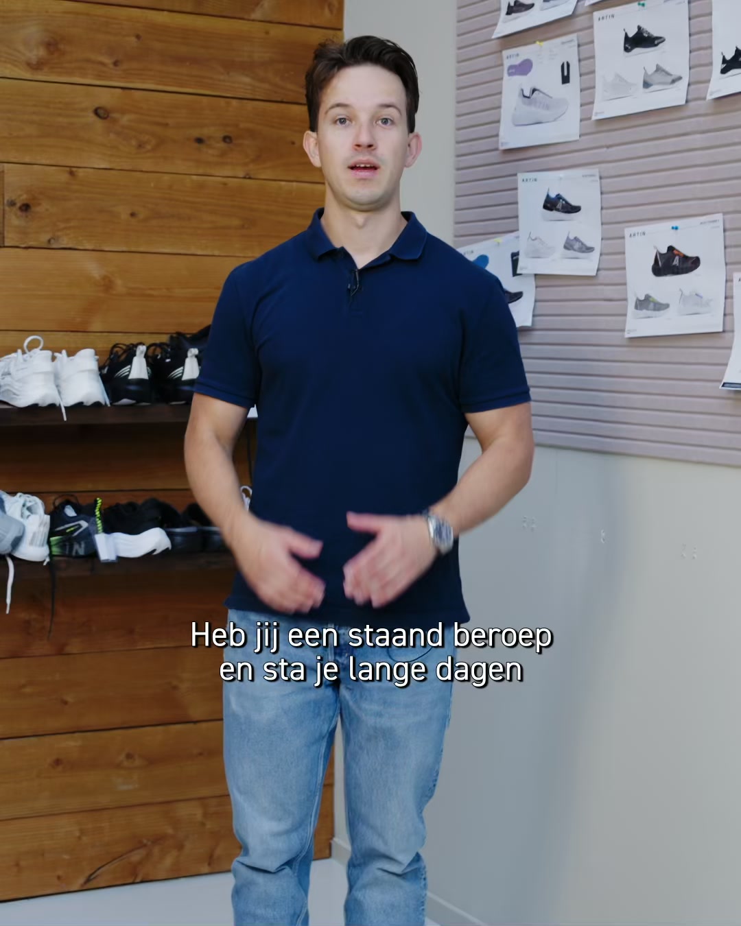 Vitaal Leven Facebook ad: Staand beroep en last van je voeten?