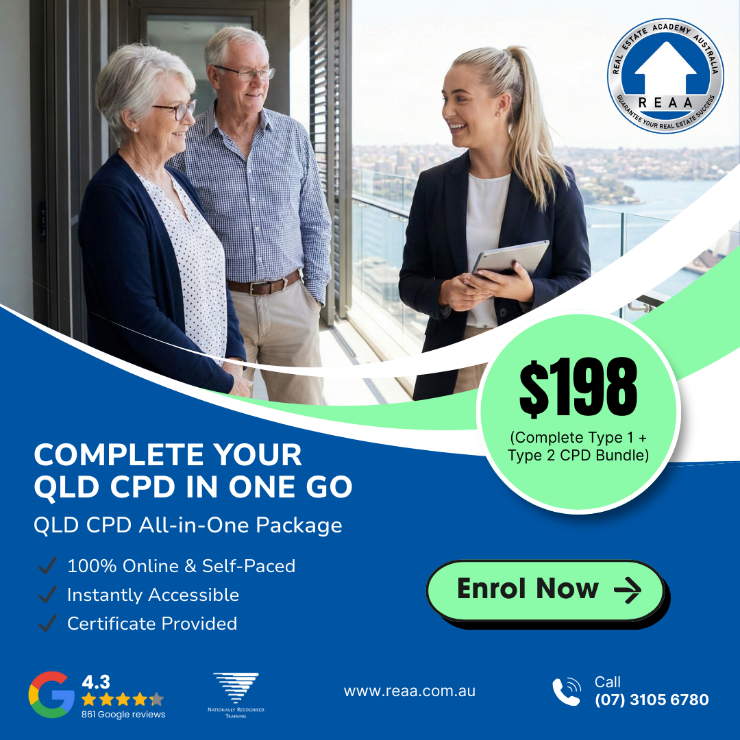 Real Estate Academy Australia - RTO 32426 Facebook ad