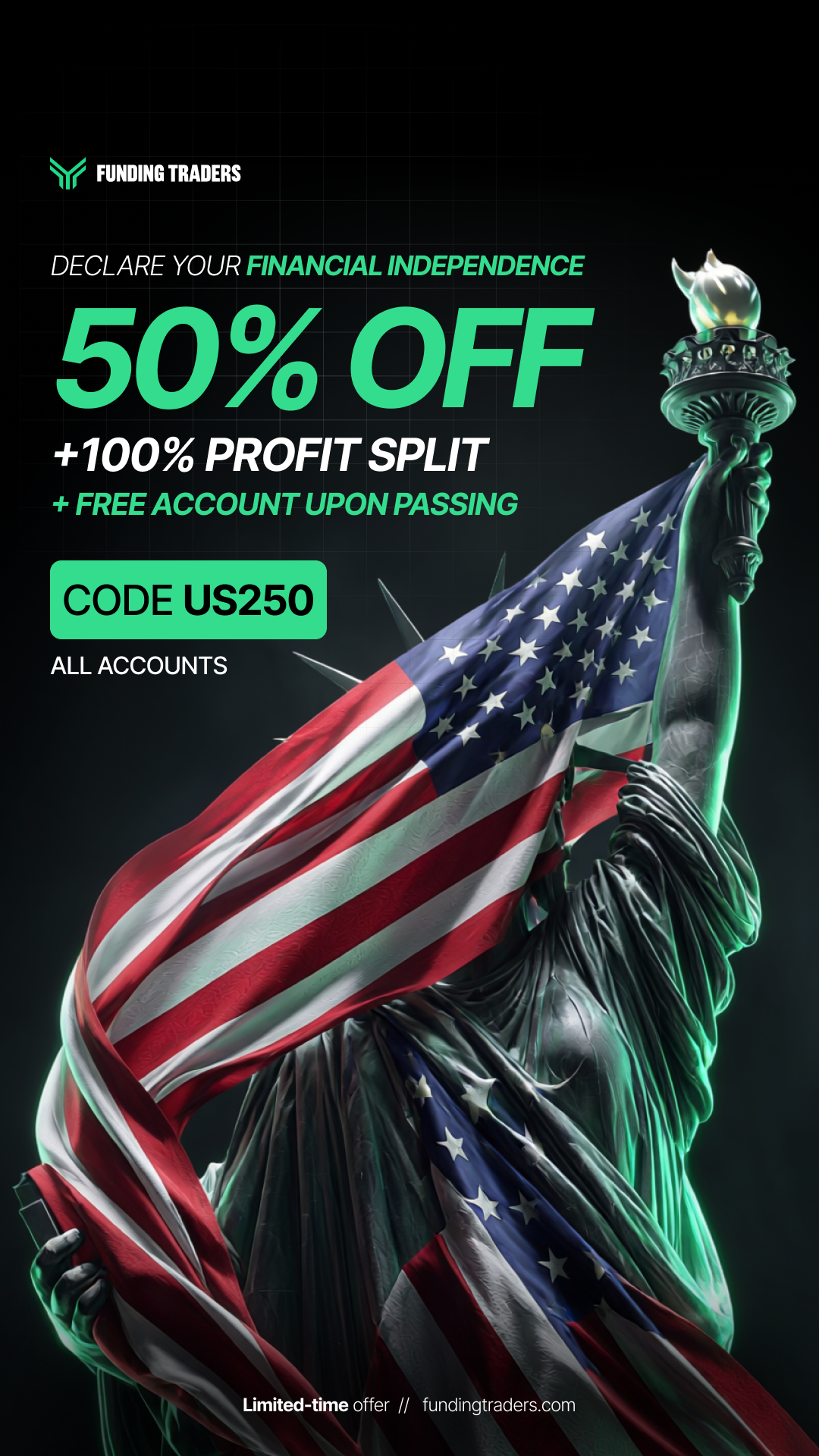 FundingTraders.com Facebook ad