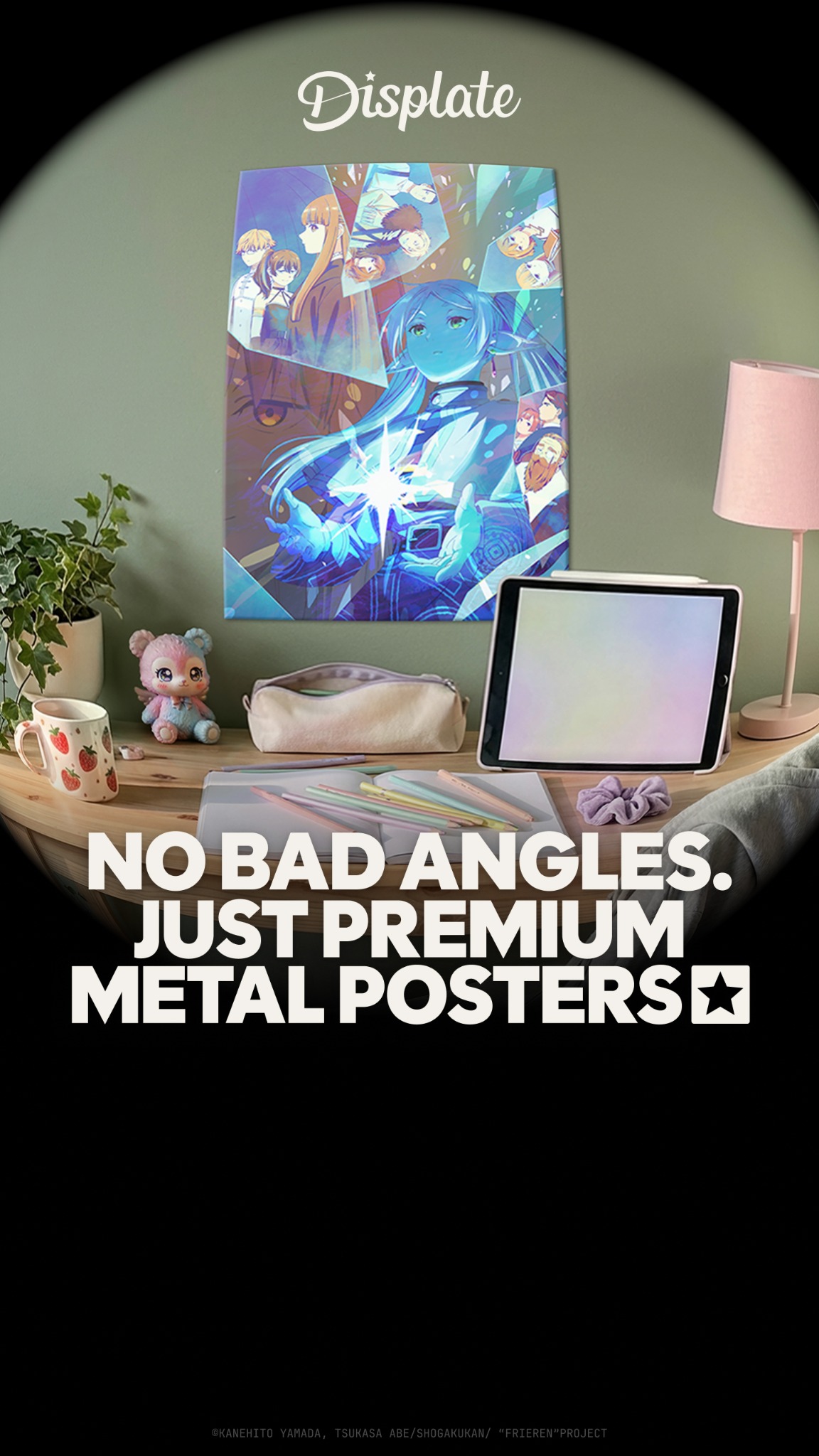 Displate Facebook ad