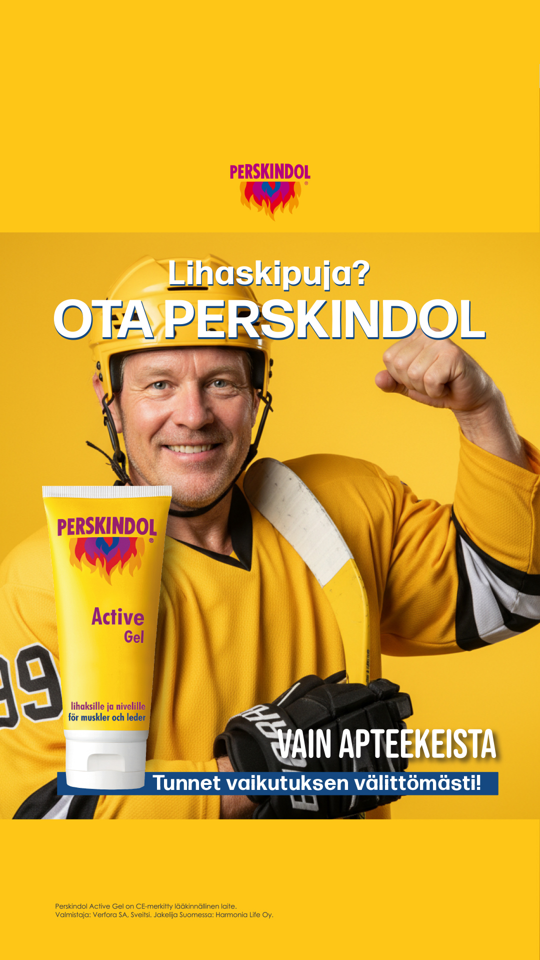 Perskindol Suomi Facebook ad