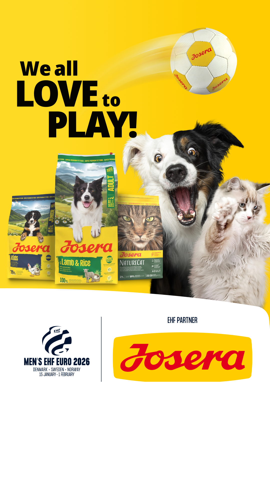 Josera Hungary Facebook ad from Jan 8, 2026