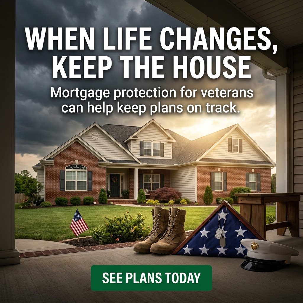 US Veterans Insurance Facebook ad