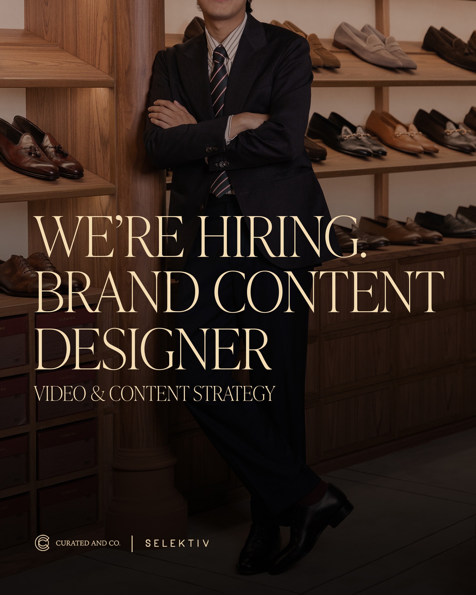 Curated and Co. Bangkok Facebook ad: Job Opening: Brand Content Designer, Video & Content…