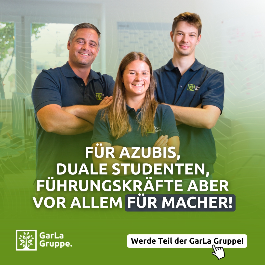 GarLa Gruppe AG Facebook ad: Deine Karriere bei der GarLa Gruppe!