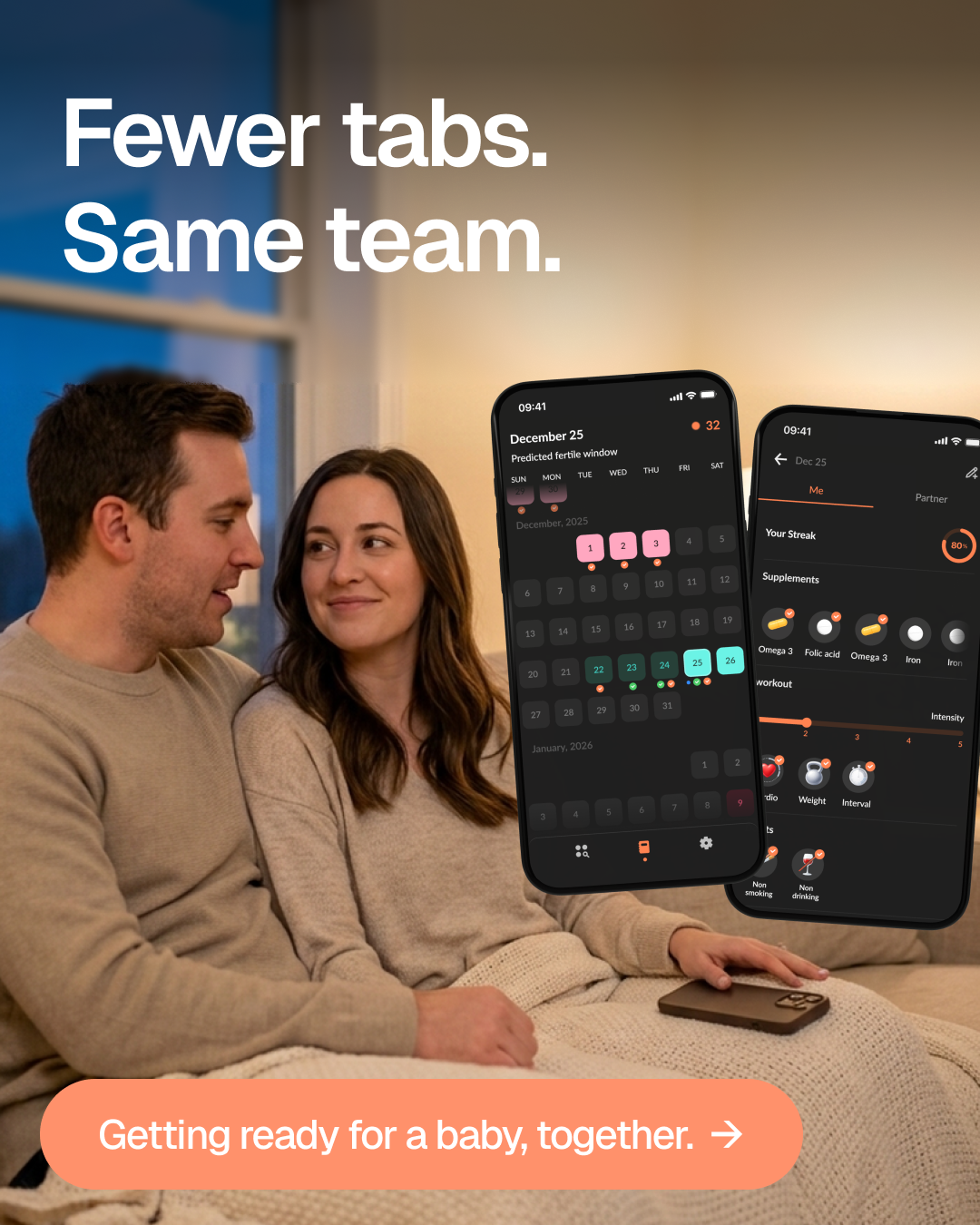 Soonr Health Facebook ad: Fewer tabs. Same team.