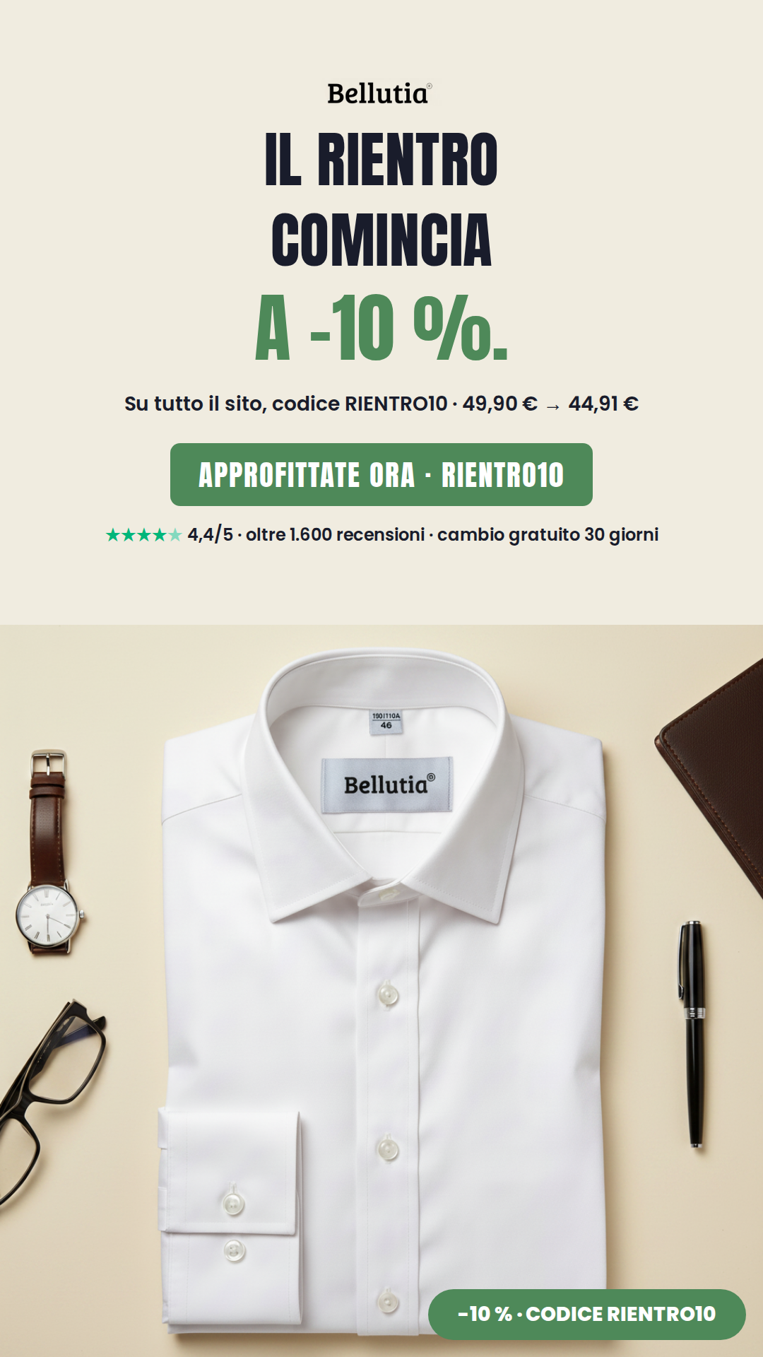 Bellutia Italia Facebook ad