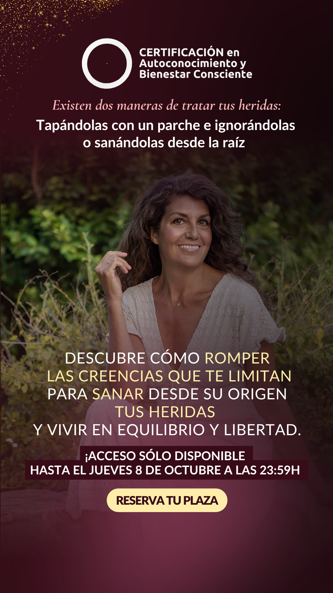 Paz Calap Coach profesional Facebook ad: [PLAZAS ABIERTAS] Encuentra tu equilibrio