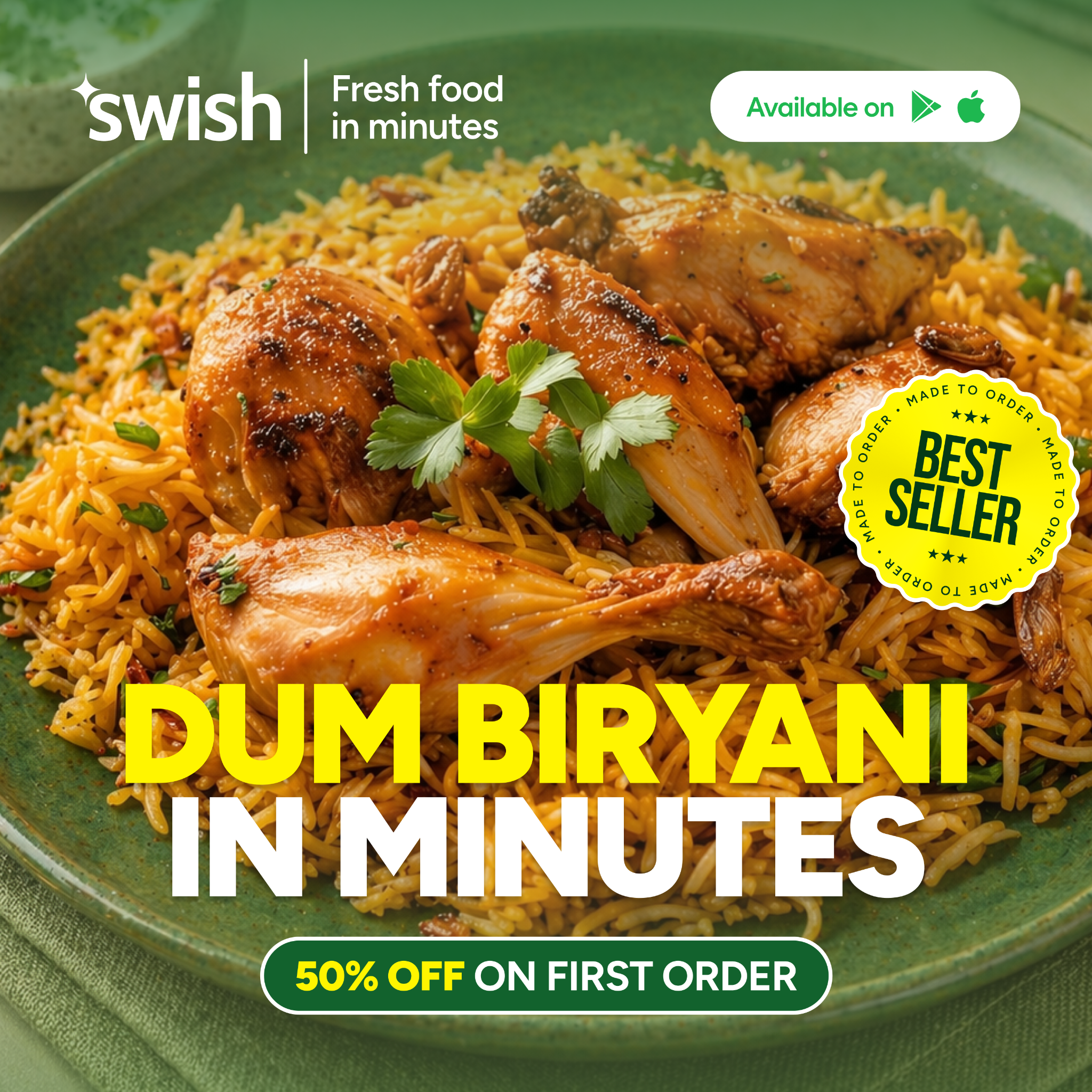 Swish Now Facebook ad