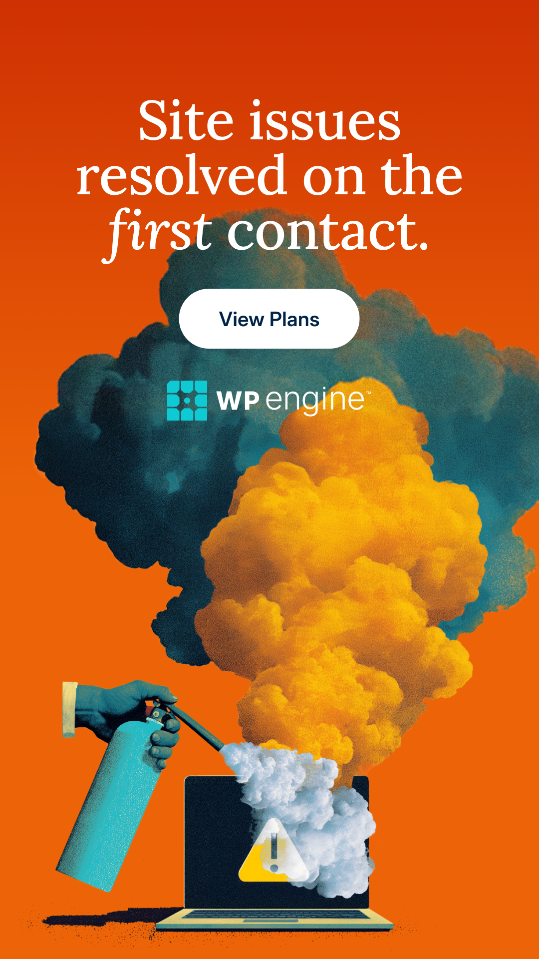 WP Engine Facebook ad