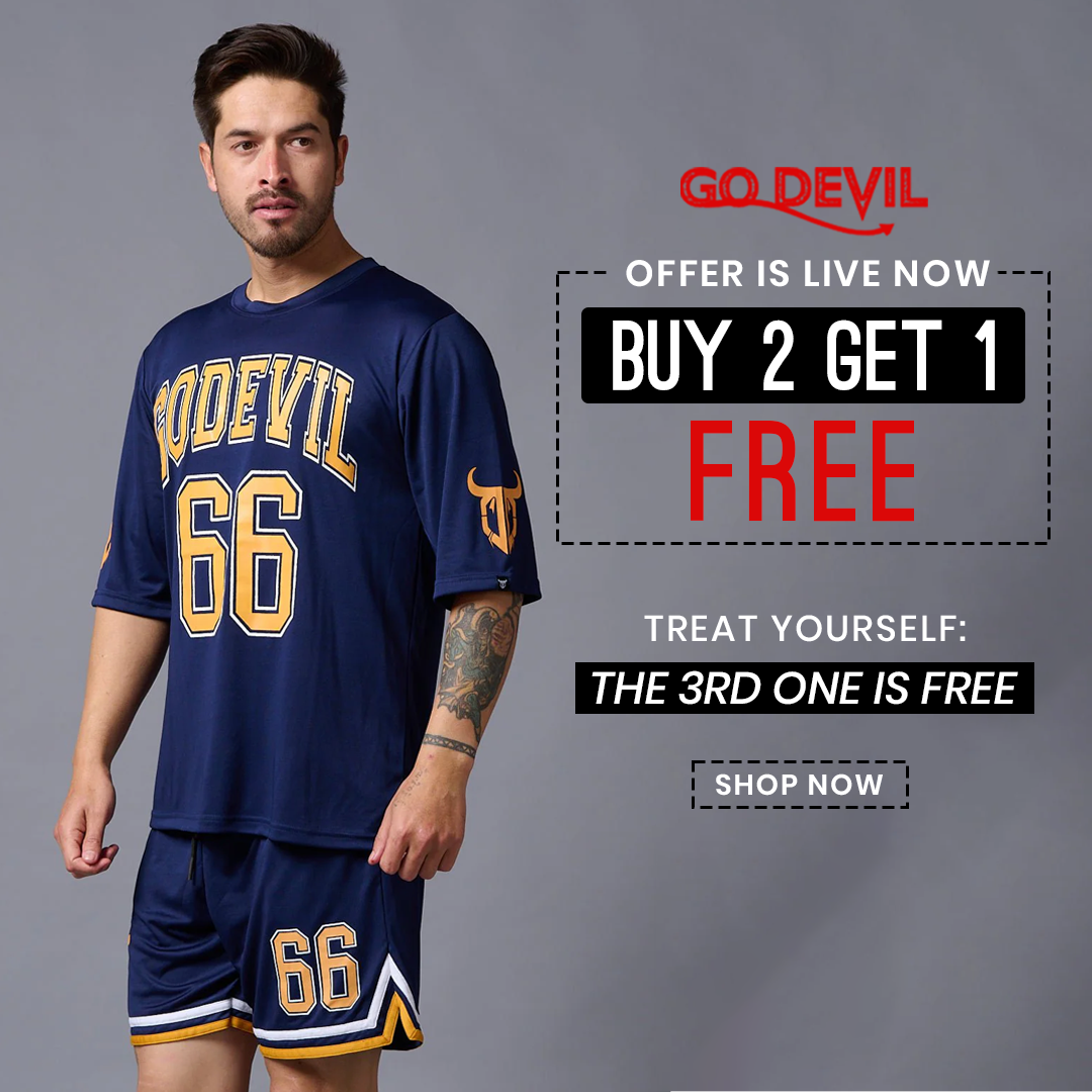 GoDevil.in Facebook ad: Co-ord Sets for men