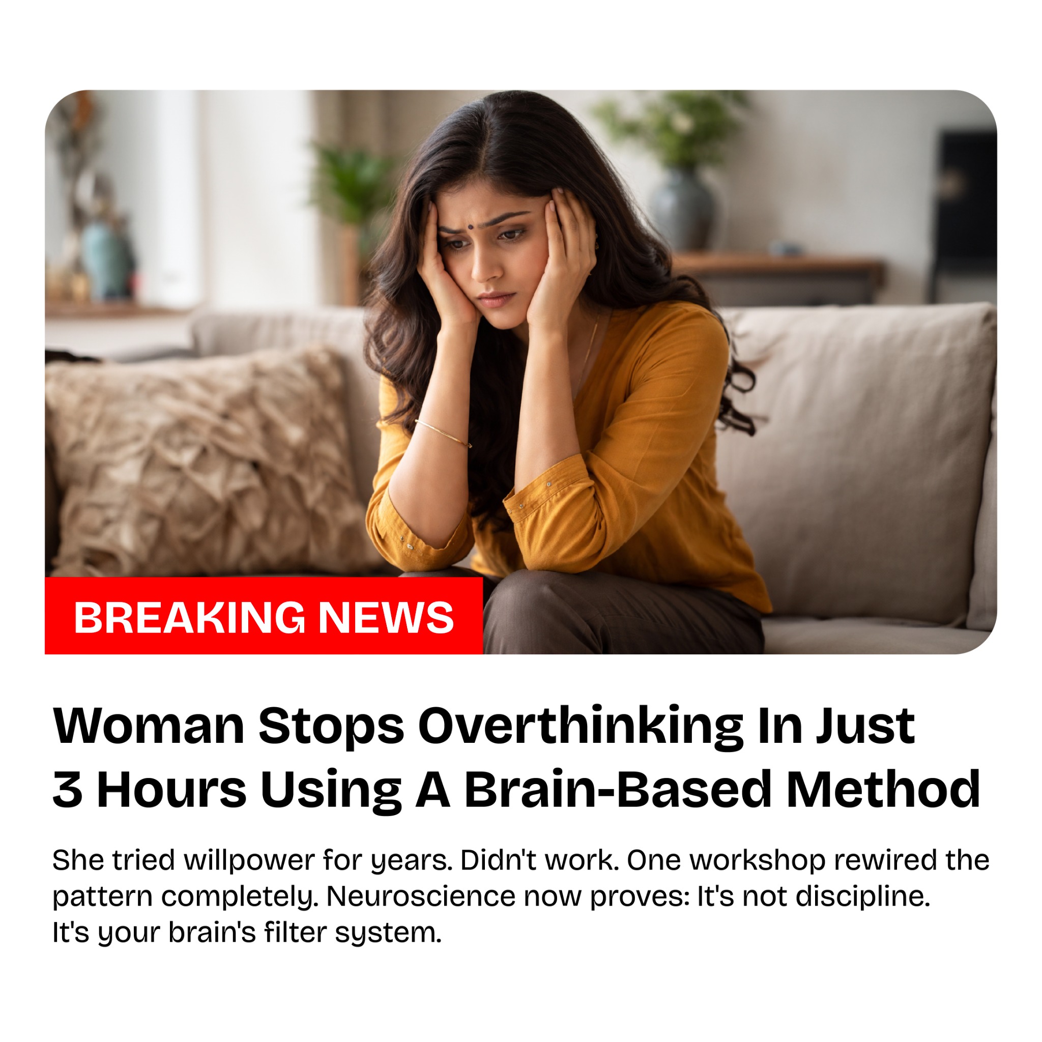 Success Gyan India SG Facebook ad: Rewire Your Brain. Transform Your Life.