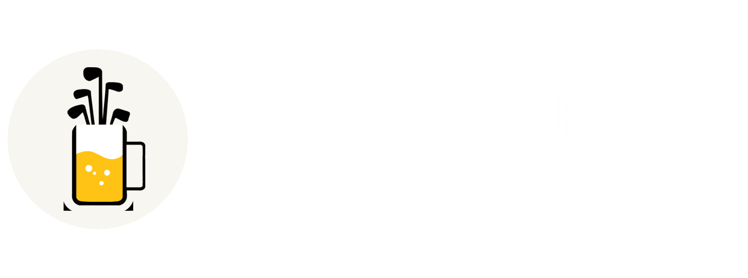 Tee Up Taproom Facebook ad: BIG UPGRADES AT TEE UP TAPROOM