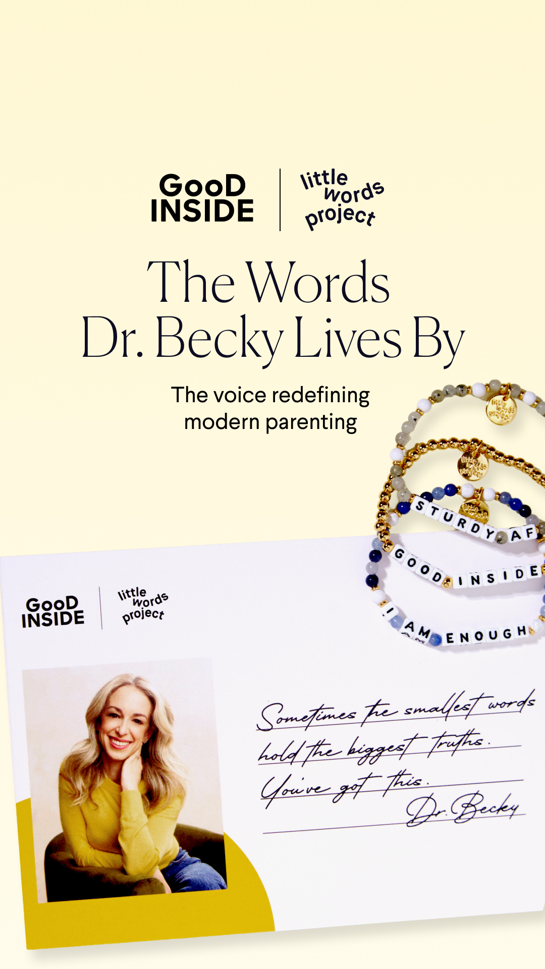 Dr. Becky at Good Inside Facebook ad