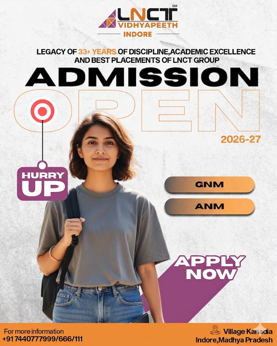 LNCT Vidhyapeeth University Facebook ad