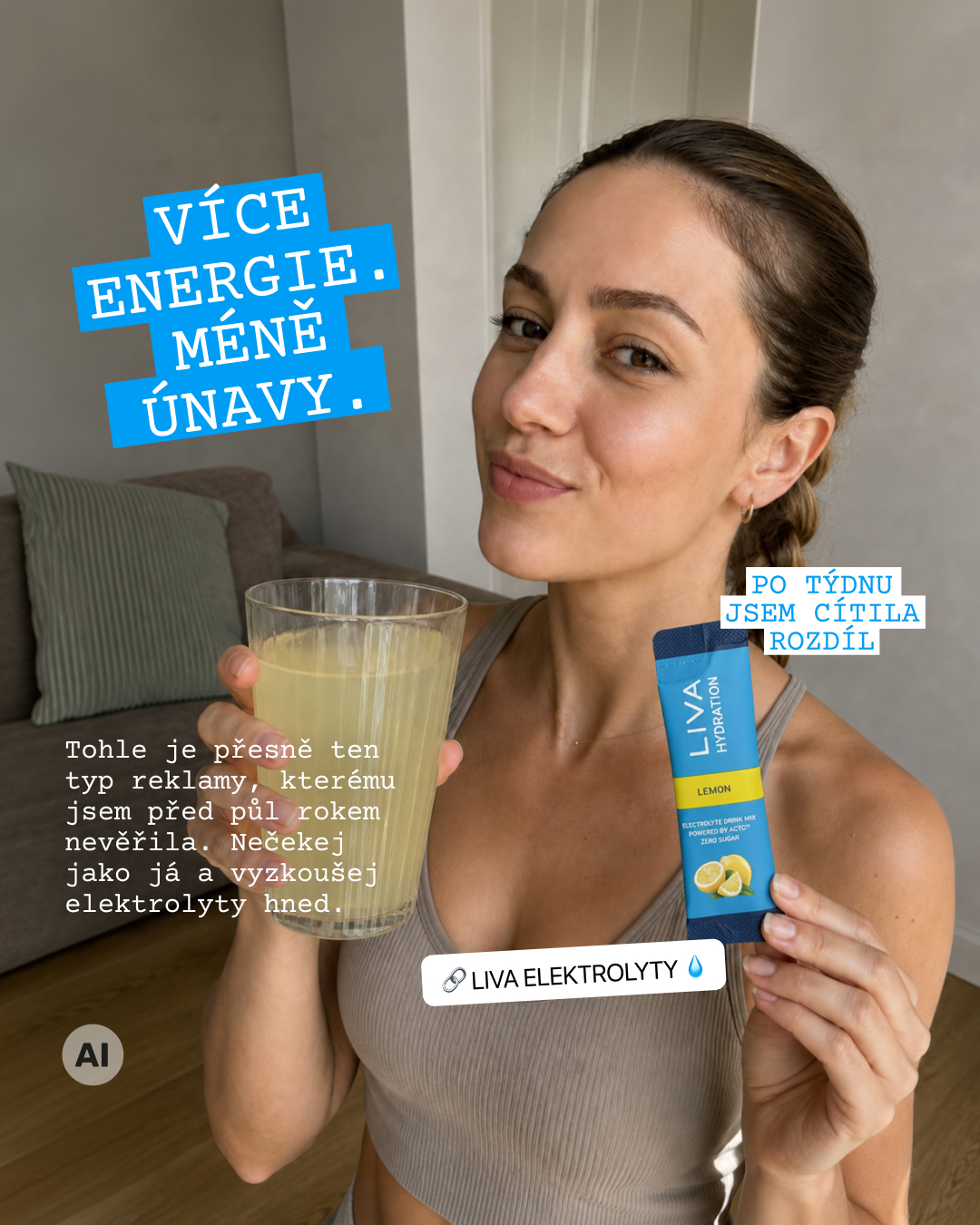 Liva Facebook ad