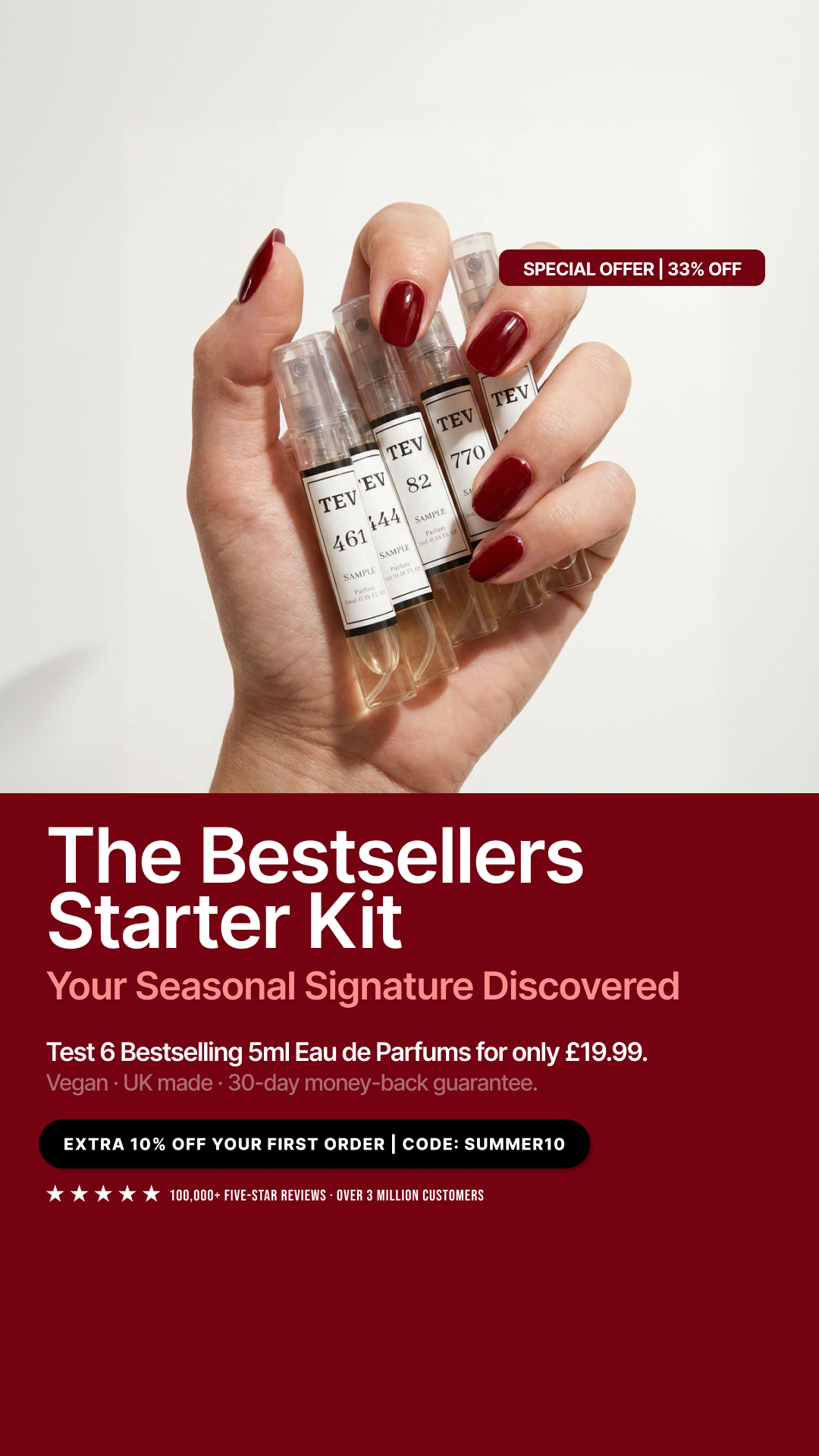 The Essence Vault Facebook ad