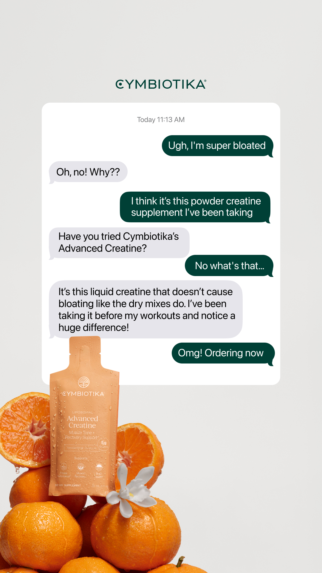 Cymbiotika Facebook ad