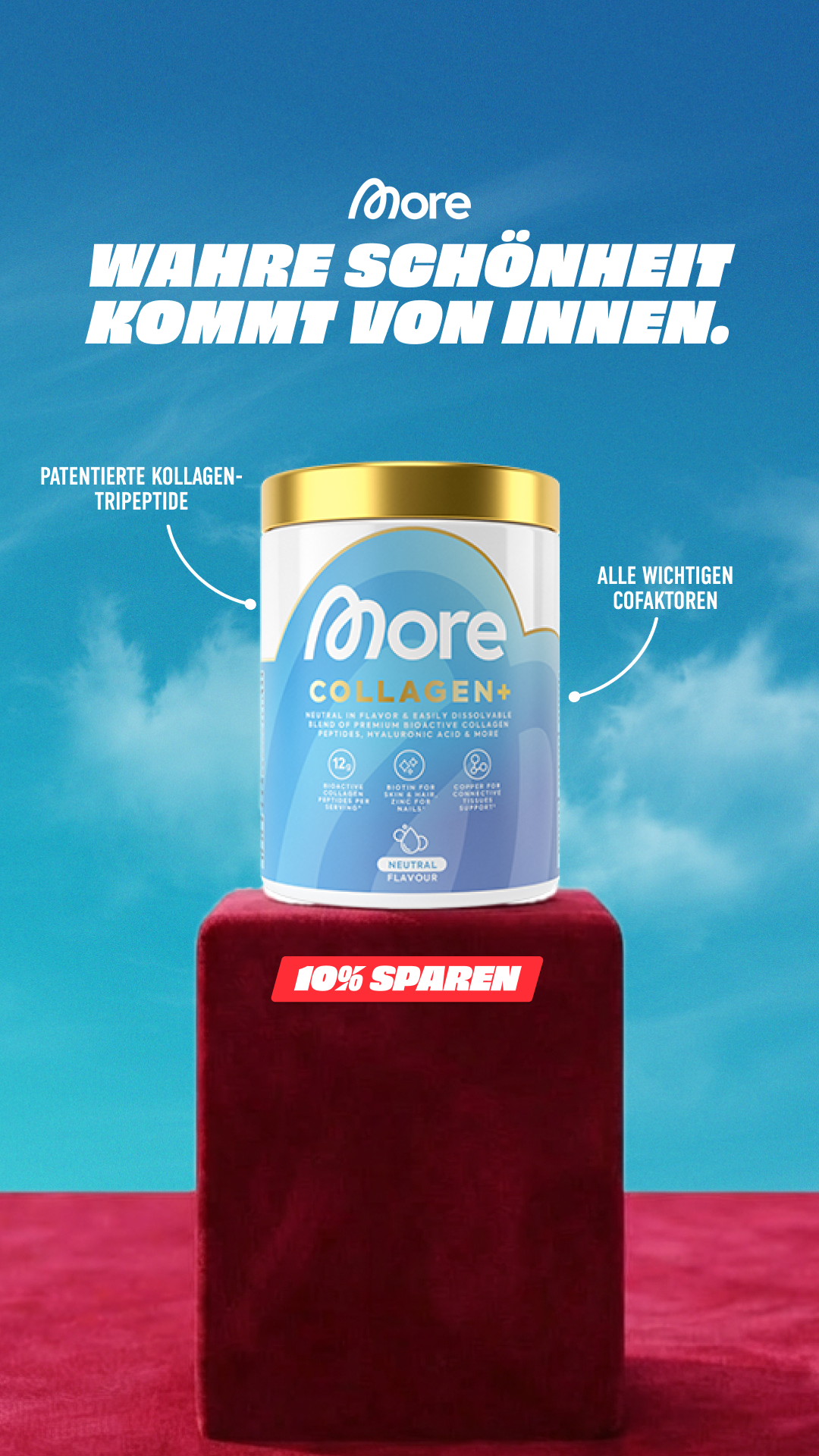 MORE Nutrition Facebook ad
