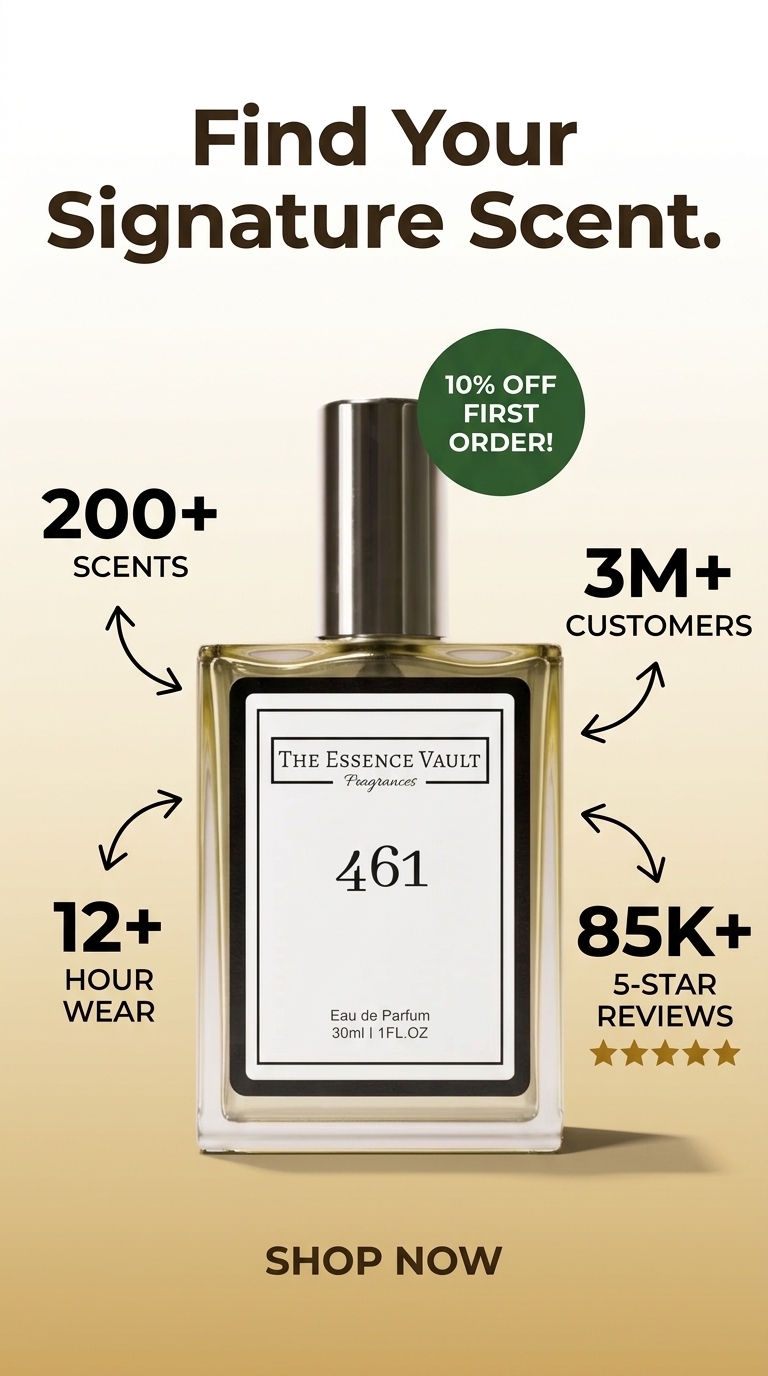 The Essence Vault Facebook ad