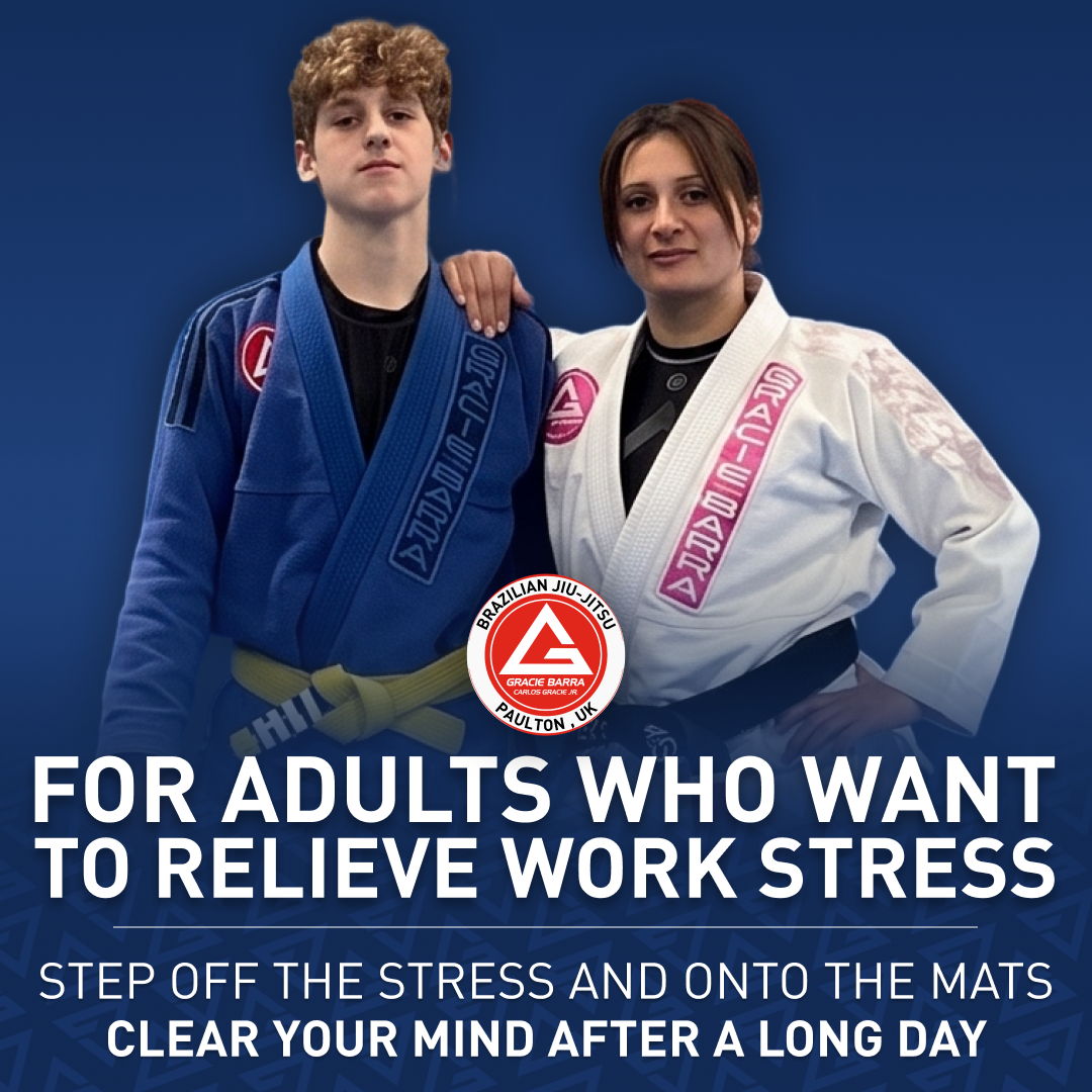 Gracie Barra Paulton Facebook ad: Find Focus After Work