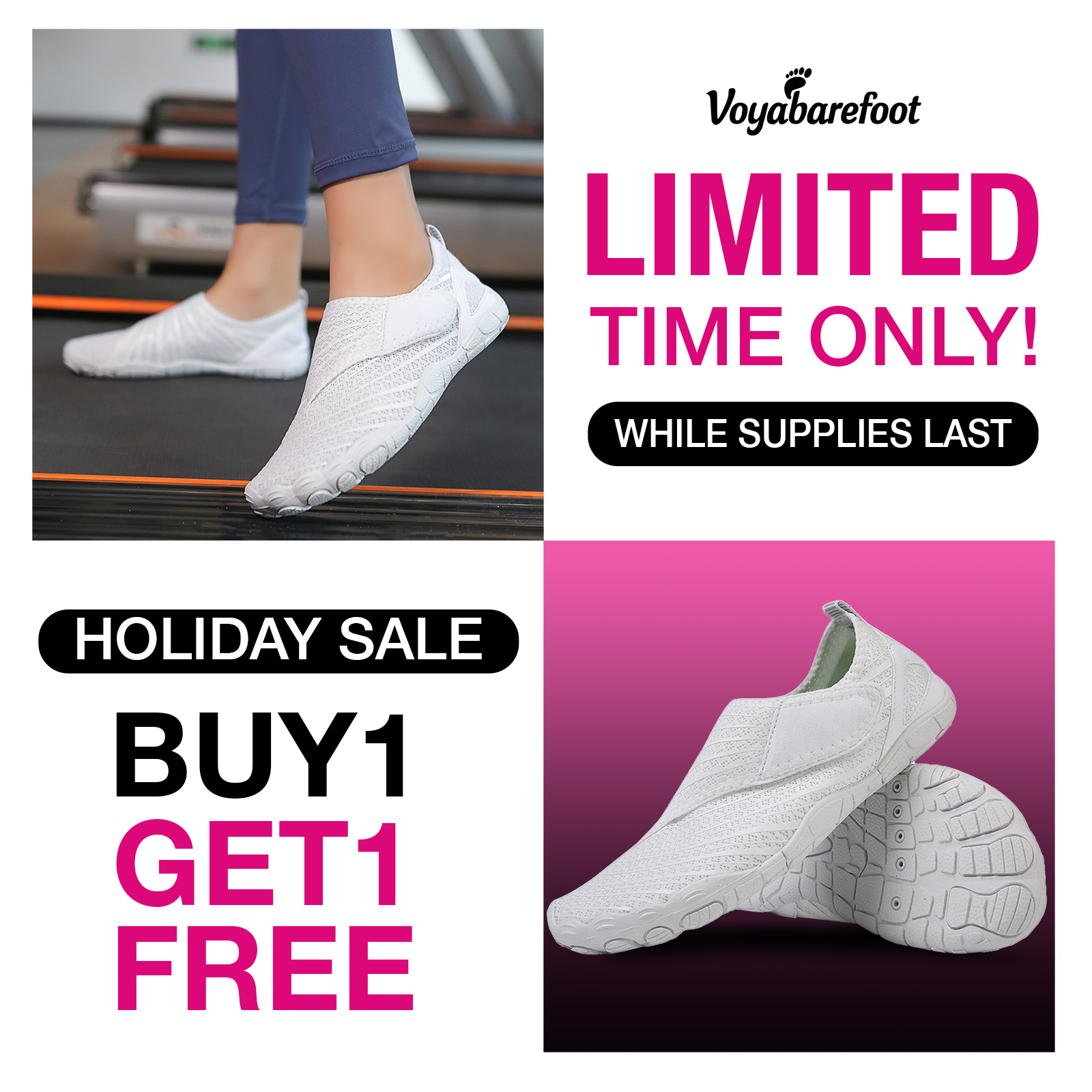 Voyabarefoot Facebook ad