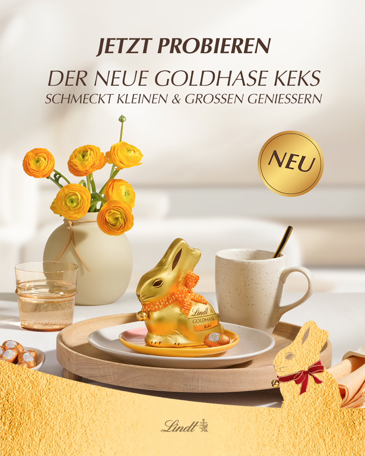 Lindt Facebook ad