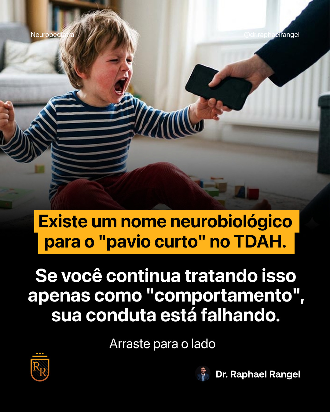 Dr Raphael Rangel Almeida Facebook ad: Seu paciente com TDAH explode, se arrepende, não…