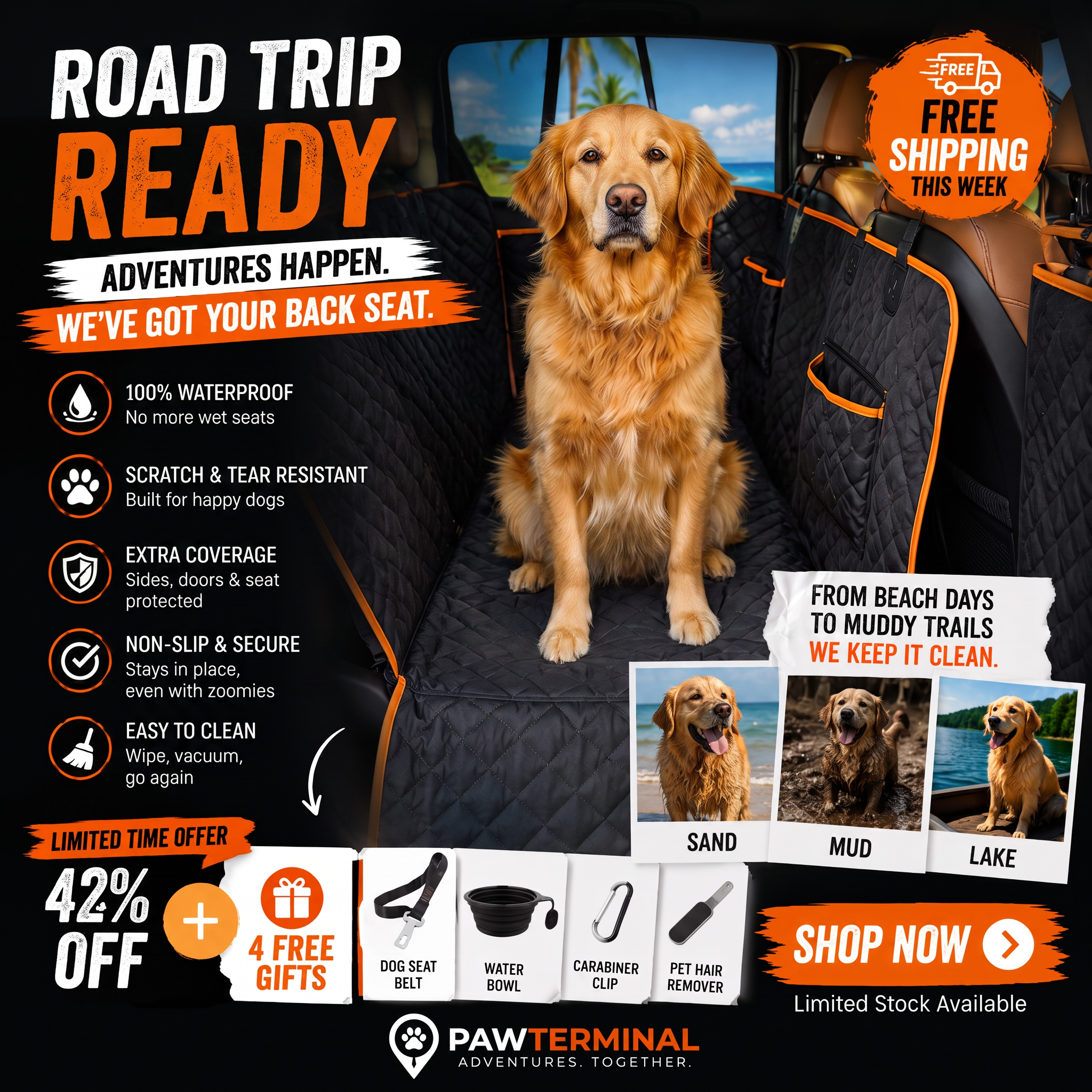 Paw Terminal- Pet Travel & Essentials Facebook ad