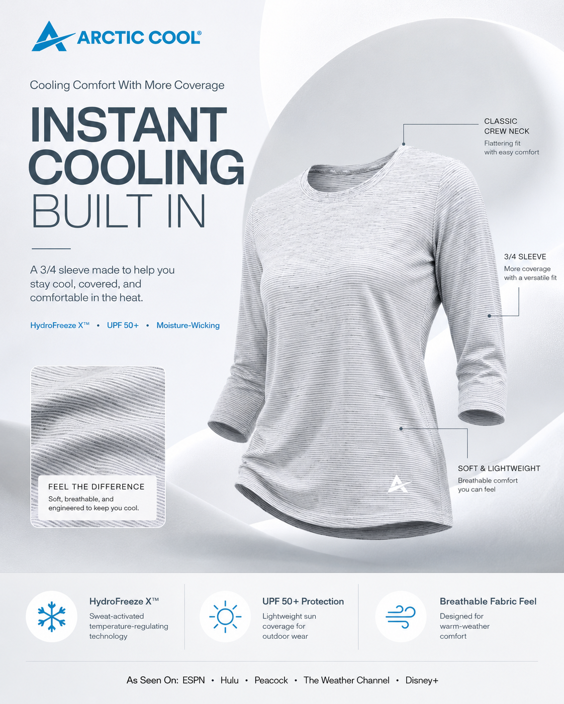 Arctic Cool Facebook ad