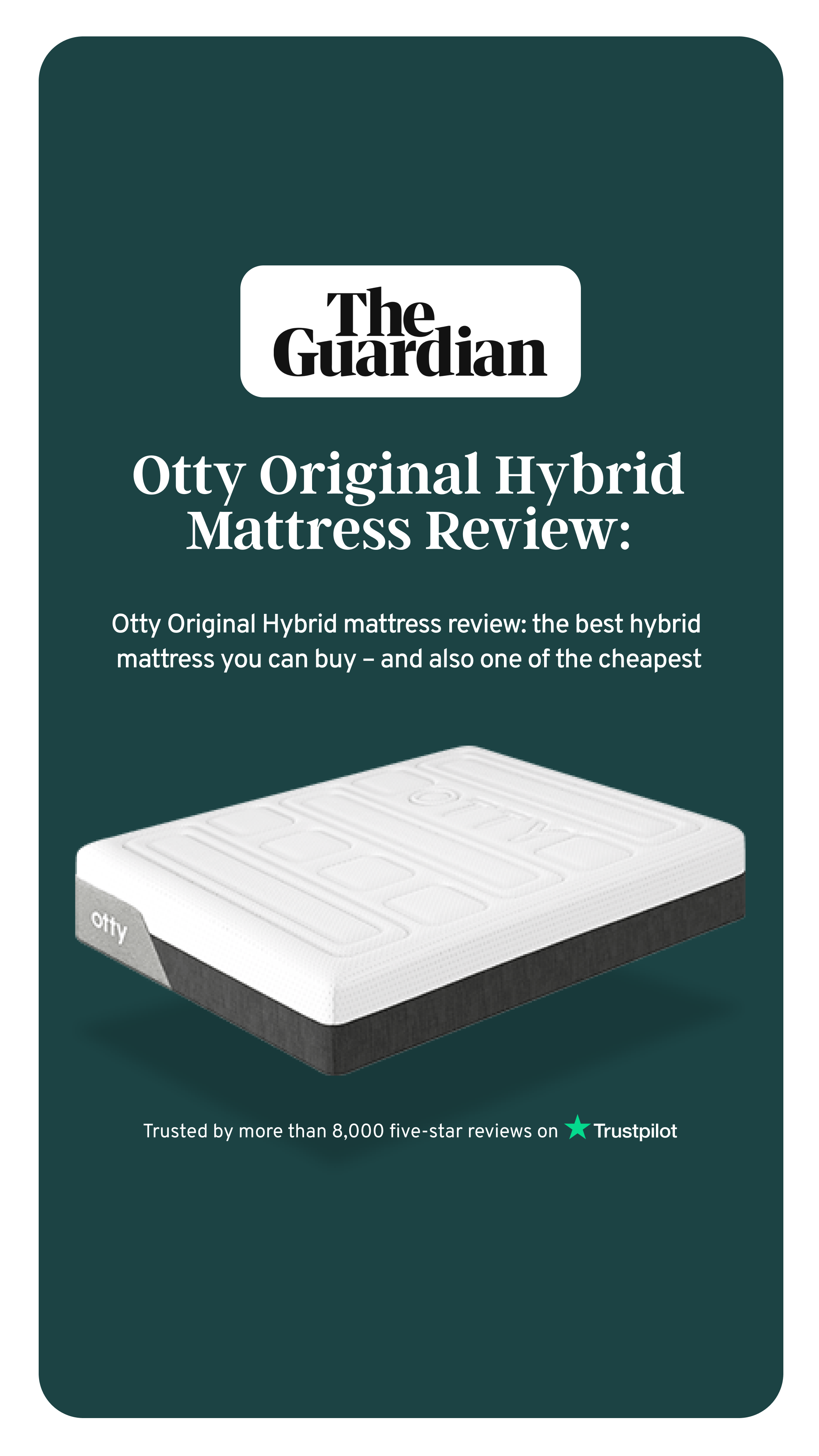 OTTY Mattress Facebook ad