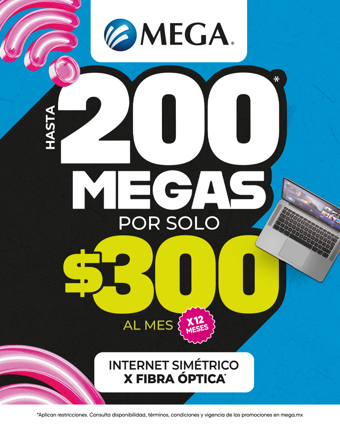 Megacable, Conectamos tu vida Facebook ad