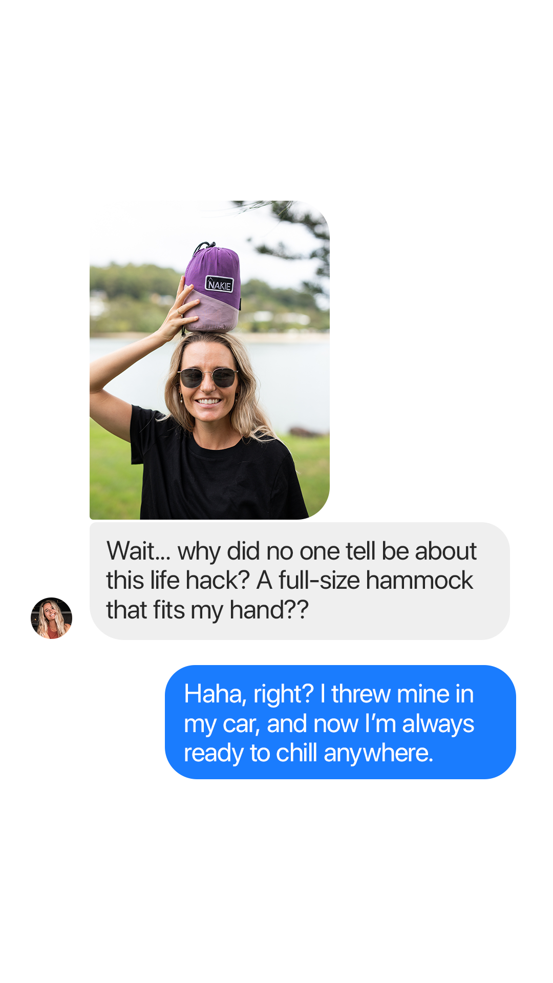 Nakie Facebook ad