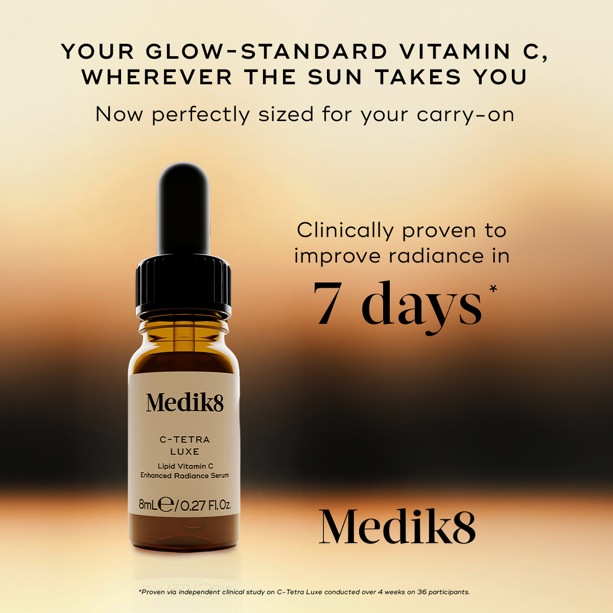 Medik8 Facebook ad